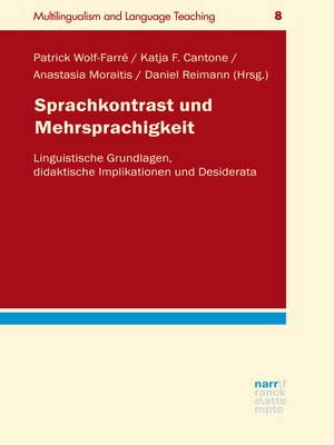 cover image of Sprachkontrast und Mehrsprachigkeit
